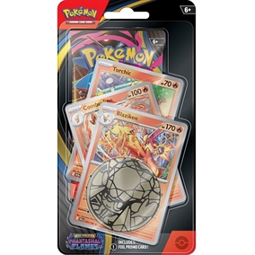 Phantasmal Flames - Premium Checklane Blister - Blaziken Line - Pokemon kort